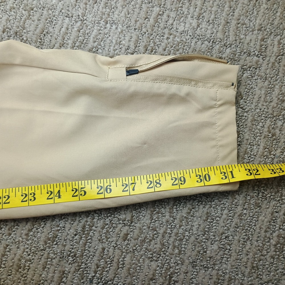 Avalon Golf Performance Jogger II Men 34L Tan Khaki Athletic Golf Pants - Picture 11 of 12